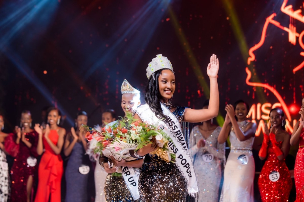 Miss Rwanda 2022 winners. Rwanda Inspiration Backup was dismissed from organising the pageant. Net photo