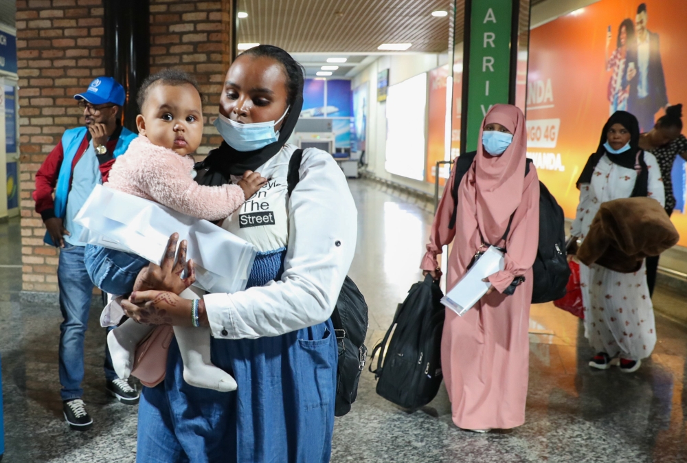 The group becomes the 14th to arrive in the country since the evacuation began in 2019.