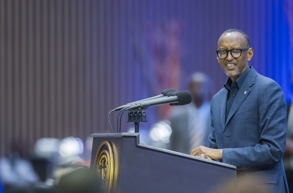 President Paul Kagame is expected to deliver keynote messages at the upcoming global Inclusive Fintech Forum in Kigali on June 20. Photo by Village Urugwiro