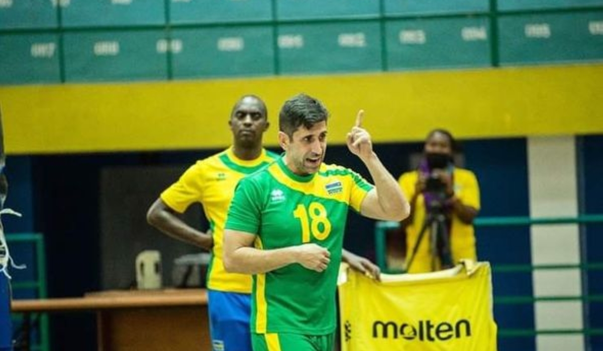 Brazilian tactician Paulo de Tarso has reached an agreement to rejoin the Rwanda national volleyball team.COURTESY