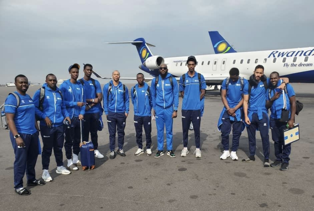 National Basketball team players on their way to Dar ahead of   the forthcoming qualifiers of the FIBA Afro-CAN tournament due in Dar es Salaam, Tanzania, from June 17-23.Courtesy