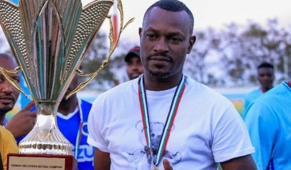 Innocent Seninga, the outgoing Sunrise haed coach . Courtesy