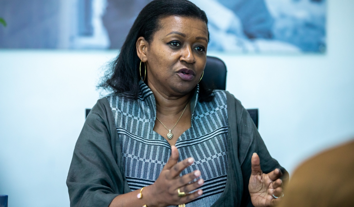 Ndèye Aissatou Masseck Ndiaye, the country representative of the United Nations High Commissioner for Refugees (UNHCR) Rwanda during the interview in Kigali on June 15, 2023. Olivier Mugwiza