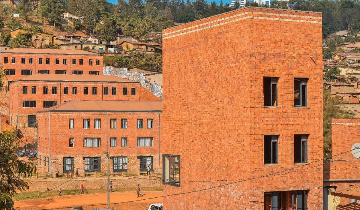 New apartments for vulnerable residents in the environs of Mpazi drainage in Gitega and Kimisagara sectors in Nyarugenge District, constructed as part of City of Kigali&#039;s efforts to upgrade inform settlement. Bahizi