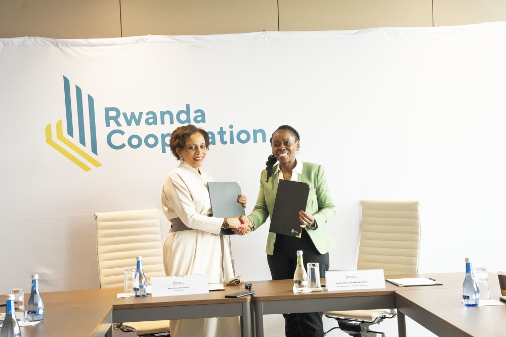 The MoU aims at strengthening their cooperation in areas that include good governance, diaspora mobilisation, social protection, and digital solutions, among others. The MoU aims at strengthening their cooperation in areas that include good governance, diaspora mobilisation, social protection, and digital solutions, among others.