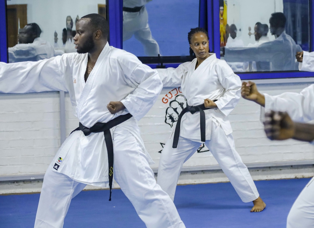 Uwase has never supported the idea that Karate is a man’s sport