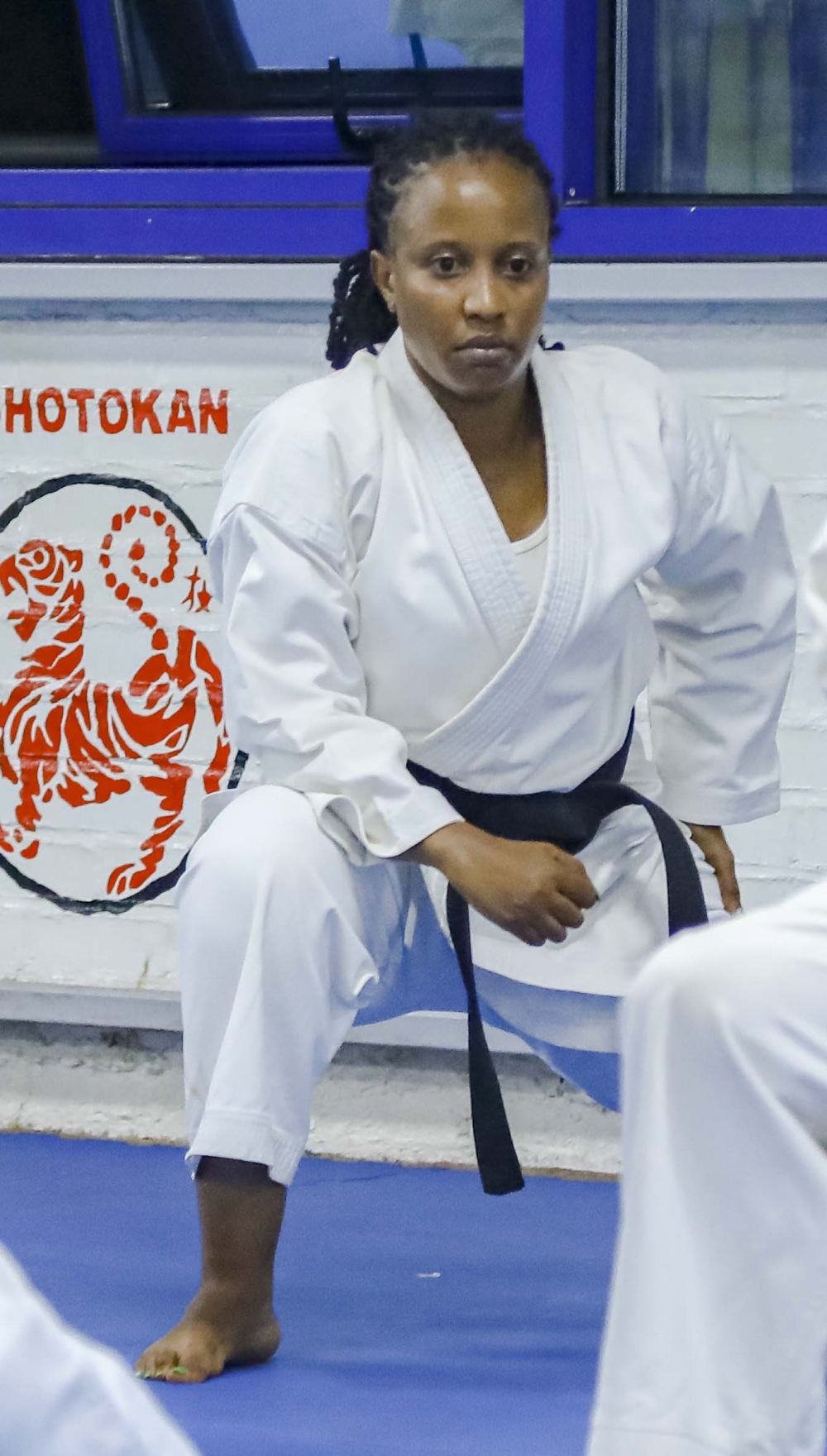 Delphine Ortha Uwase, a businesswoman with various talents in martial arts and acting. 