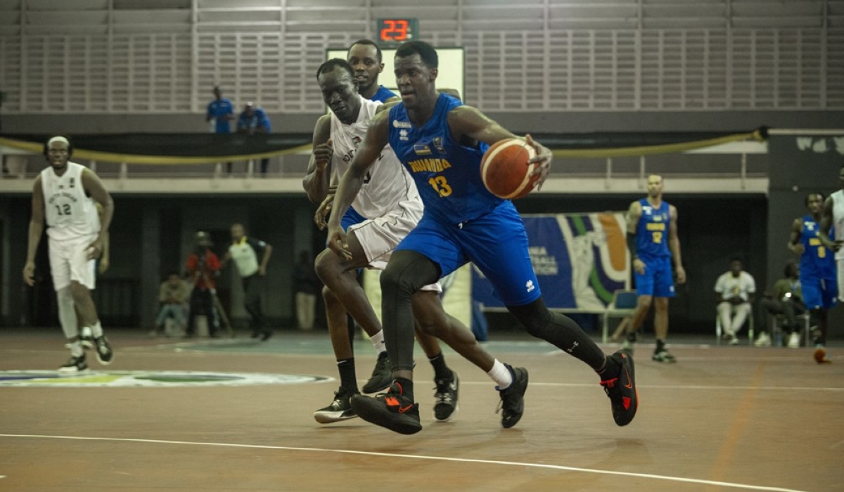 Sano Rutatika during the ongoing FIBA Afro-CAN qualifiers in Dar es Salaam, Tanzania.