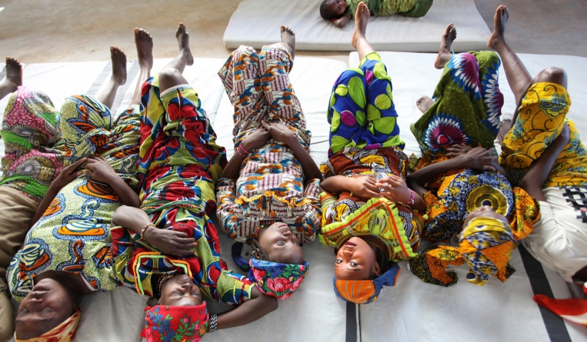 Before and after surgery, some fistula repair surgery patients are taken through daily exercises. (Penny Bradfield)