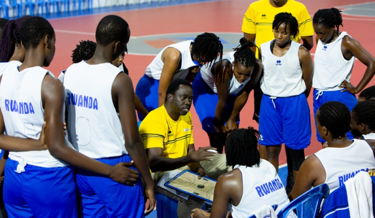 The women national basketball team players follow the head coach&#039;s instructions as they started preparations ahead of  the women’s Afrobasket tournament in July. File