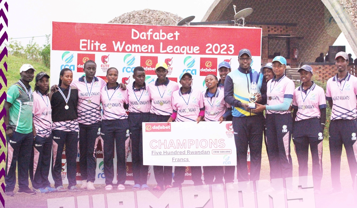 The just-concluded 2023 Elite Women’s League left Ingabo Knights crowned champions after finishing the campaign with an unbeaten record.