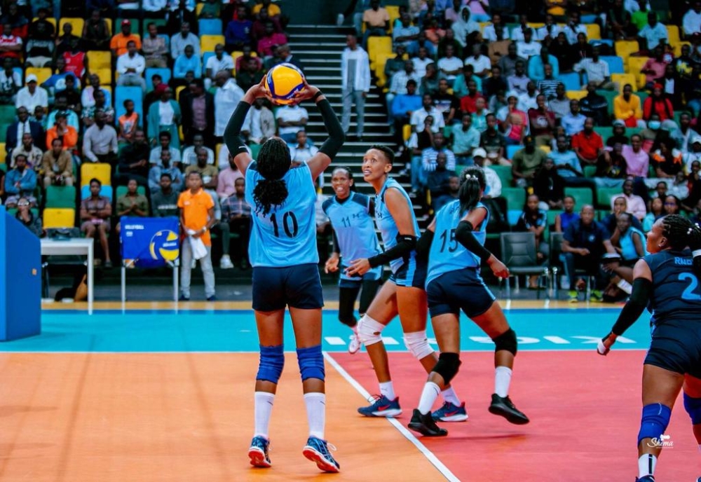 Police Women volleyball were crowned champions of Kwibuka tournament after beating Rwanda Revenue Authority  in a final held Sunday at BK Arena on Sunday June 25. Courtesy