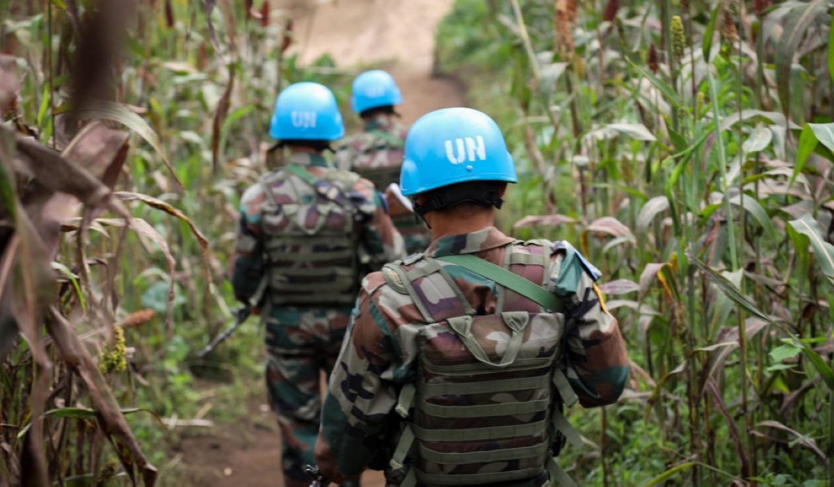 UN peacekeepers Monusco in DR Congo