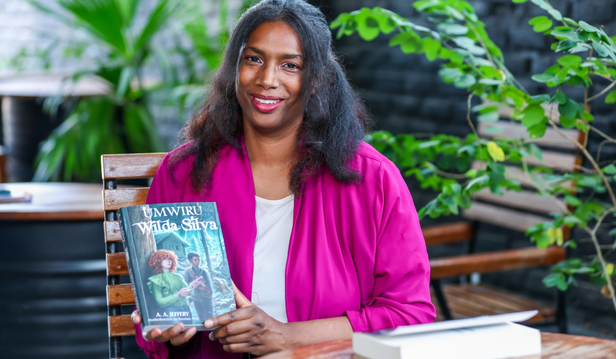 American author Akilah A. Jeffery. Photoby Olivier Mugwiza