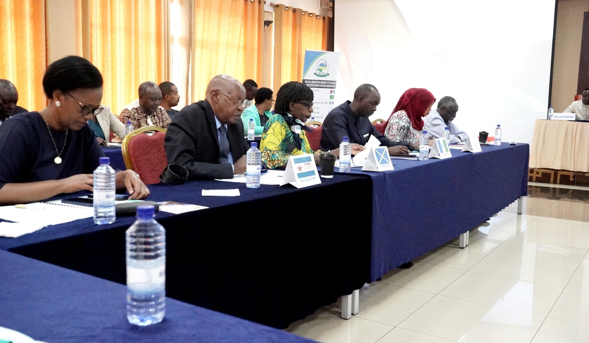 Members of the National Consultative Forum of Political Organizations during the General Assembly in Kigali on June 30. Courtesy