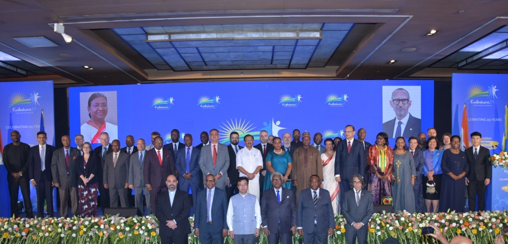 Members of the diplomatic corps who joined Rwandans as they celebrate the Liberation Day