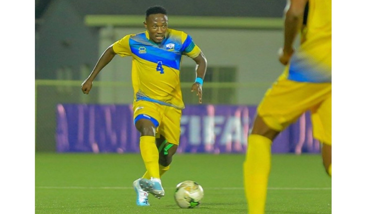 National football team's midfielder Djihad Bizimana.