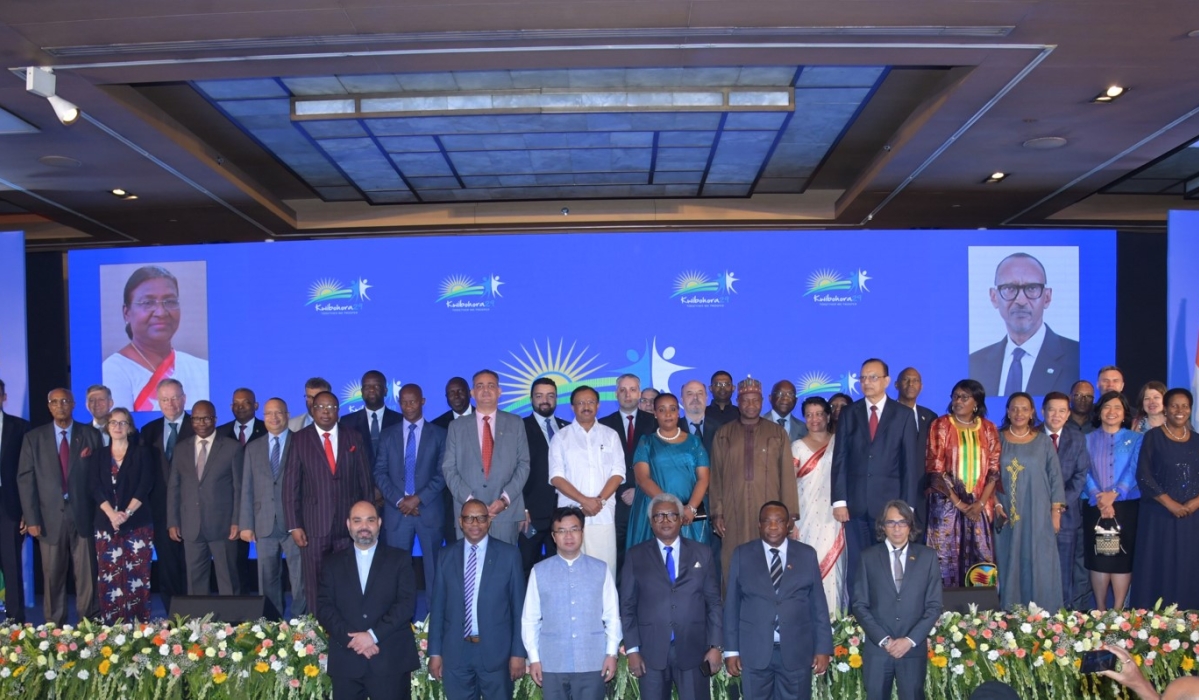 Members of the diplomatic corps who joined Rwandans as they celebrate the Liberation Day