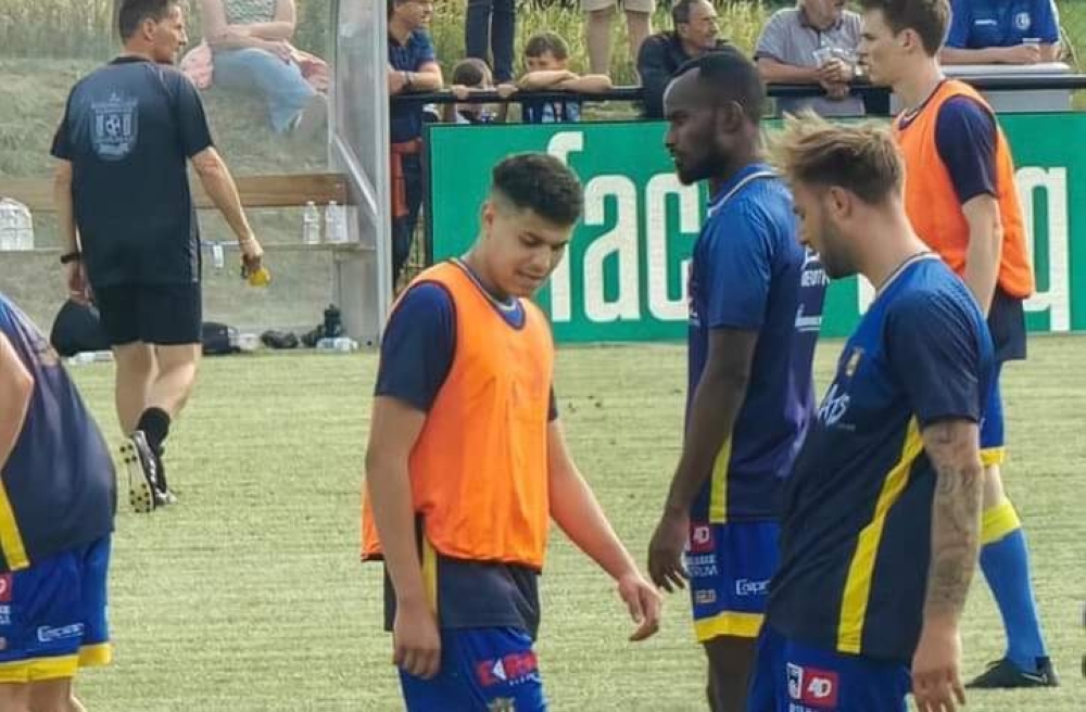Danny Usengimana is on a one-month trial with Belgian fourth-tier side KFC Merelbeke.
