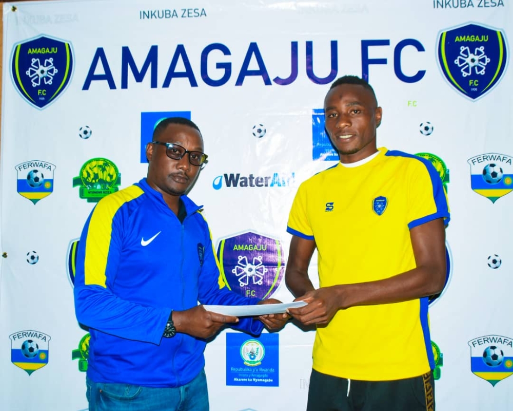 Newly promoted Amagaju FC have signed striker Omar Niyitegeka from second-division side Alpha FC.