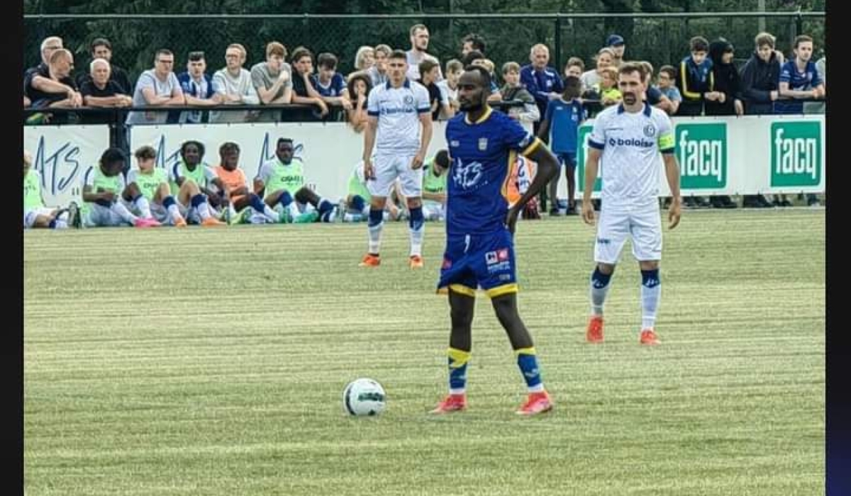 Danny Usengimana is on a one-month trial with Belgian fourth-tier side KFC Merelbeke.
