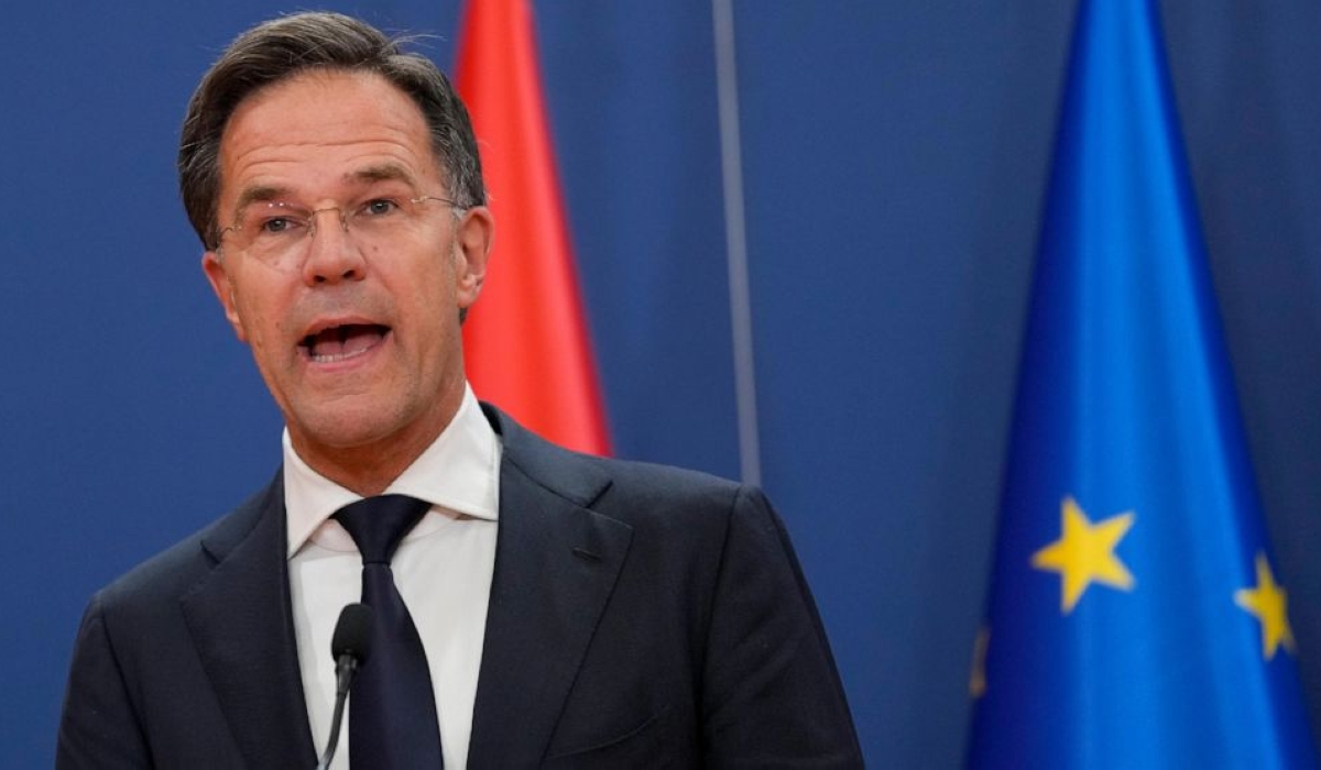 Dutch Prime Minister Mark Rutte.