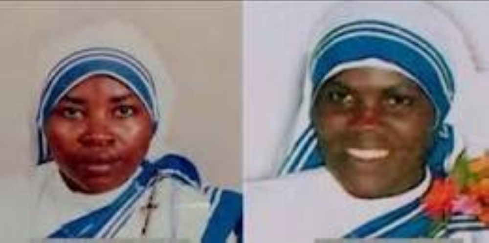Two Rwandan nuns Reginette Nzamukunda and Marguerite Mukashema who were killed in Yemen. COURTESY