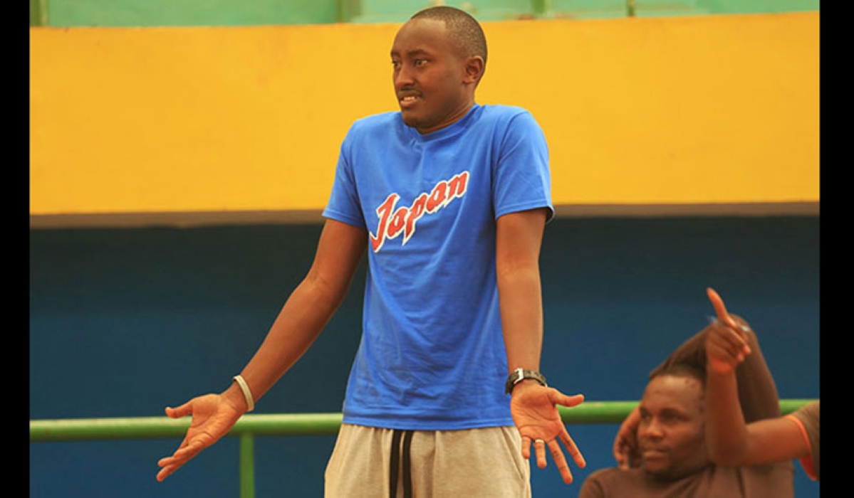 Rwanda Energy Group (REG) men’s basketball club assistant coach Maxime Mwiseneza 
