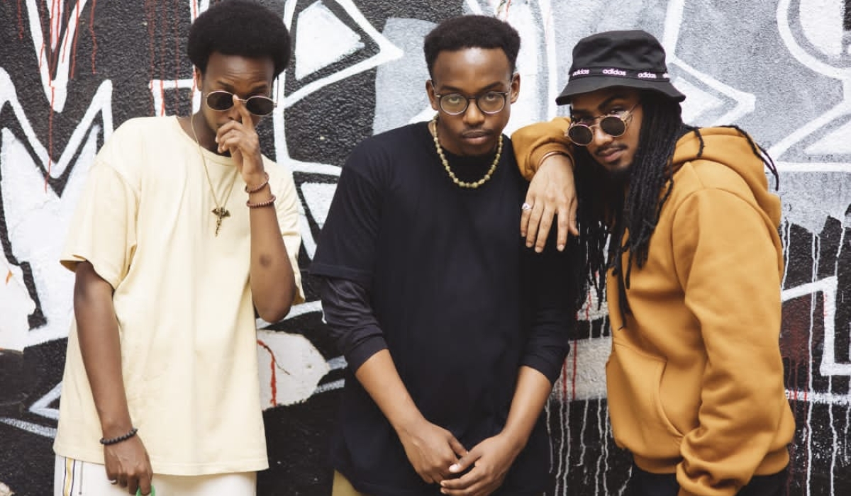 Three of the four singers from the music collective Underworra. Courtesy photo.