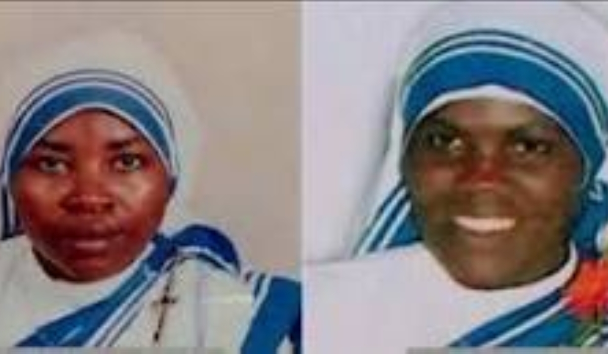 Two Rwandan nuns Reginette Nzamukunda and Marguerite Mukashema who were killed in Yemen. COURTESY
