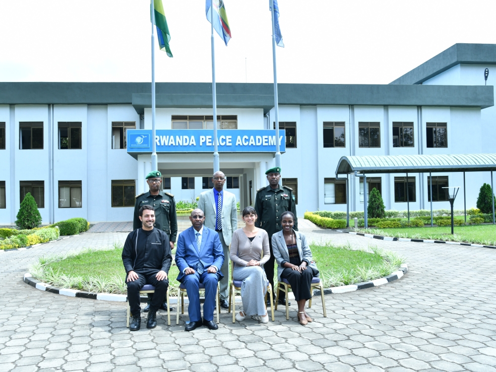 Delegates paid a visit to the Rwanda Peace Academy (RPA) on Tuesday, July 11.