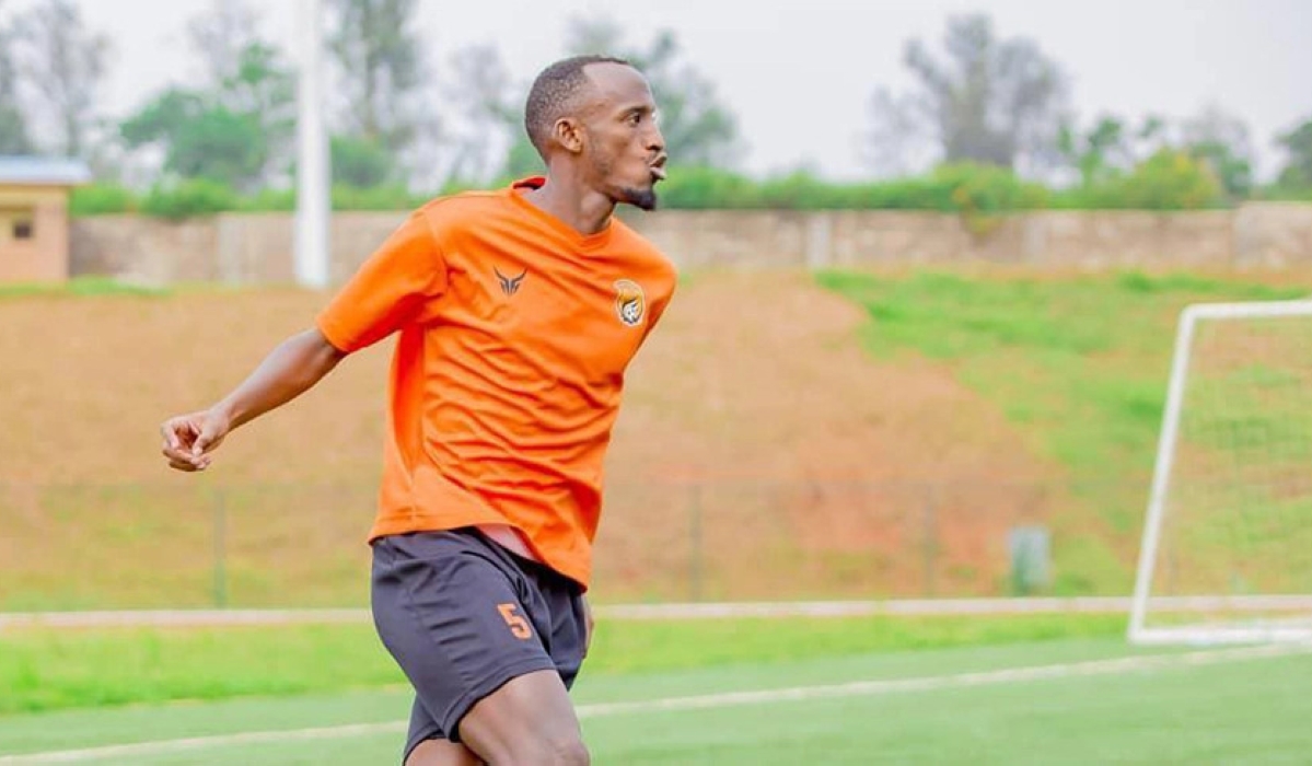 Bugesera FC captain Brian Muhinda during the game. File