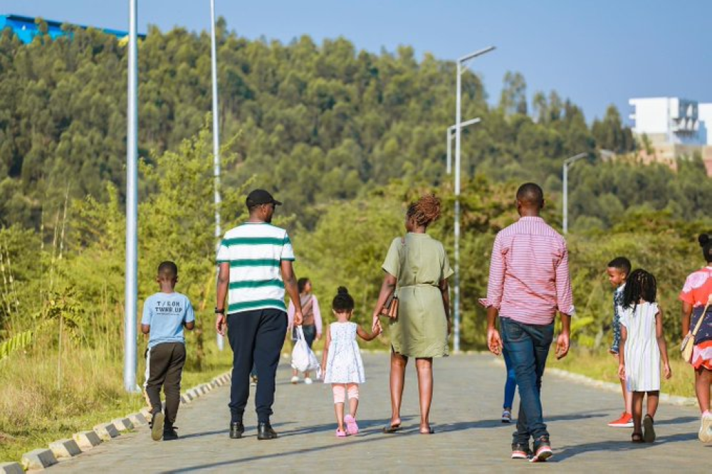 Kigalians on walkways of the newly revamped Nyandungu wetland Eco-Tourism Park. The 121 hectares wetland was rehabilitated to become Ecotourism Park. Courtesy Kigalians on walkways of the newly revamped Nyandungu wetland Eco-Tourism Park. The 121 hectares wetland was rehabilitated to become Ecotourism Park. Courtesy