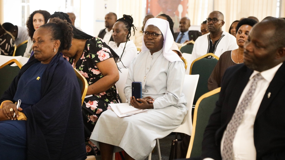 Delegates at the pre-conference event ahead of the Women Deliver Conference to share knowledge and experiences on the best faith based approaches to prevent, mitigate and respond to Sexual and Gender violence, on Sunday, July 16. All photos by Craish Bahizi