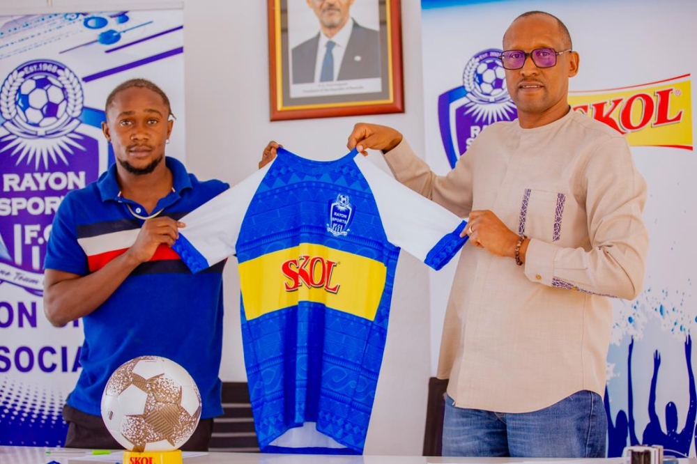 DR Congo international Jonathan Ifasso Ifunga has joined Rayon Sports on a two-year deal. Courtesy