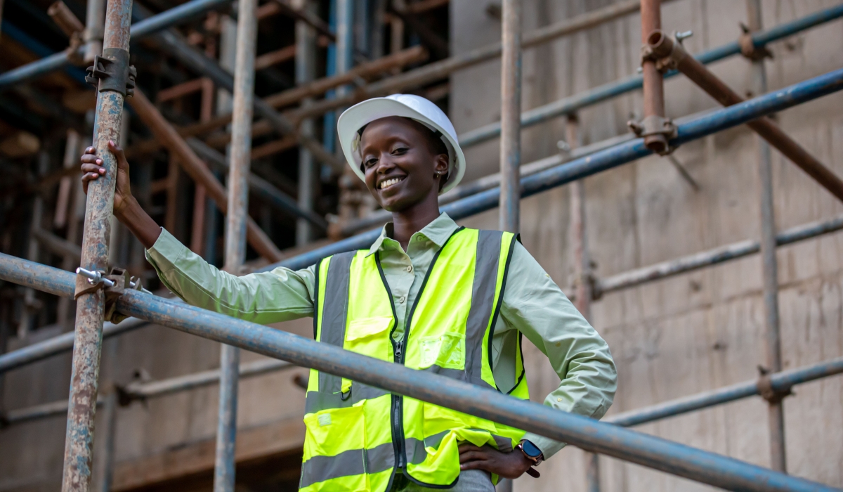 Isaro, who is the brains behind Norrsken’s new project, said her task is to oversee the construction and to ensure that the state-of-the-art four storey office building turns out as expected. PHOTOS BY WILLY MUCYO.