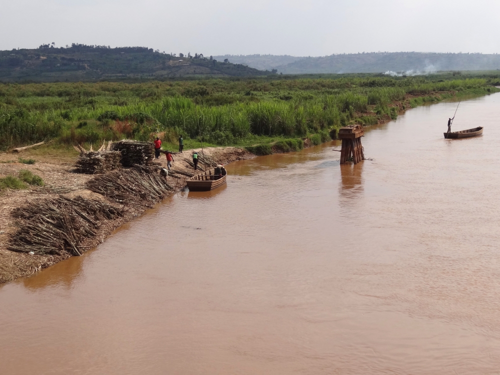 Nyabarongo River Scene with Bugesera Marshes Outside_Kigali