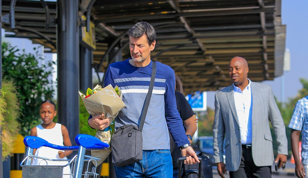 APR new head coach Thierry Froger jets in The New Times