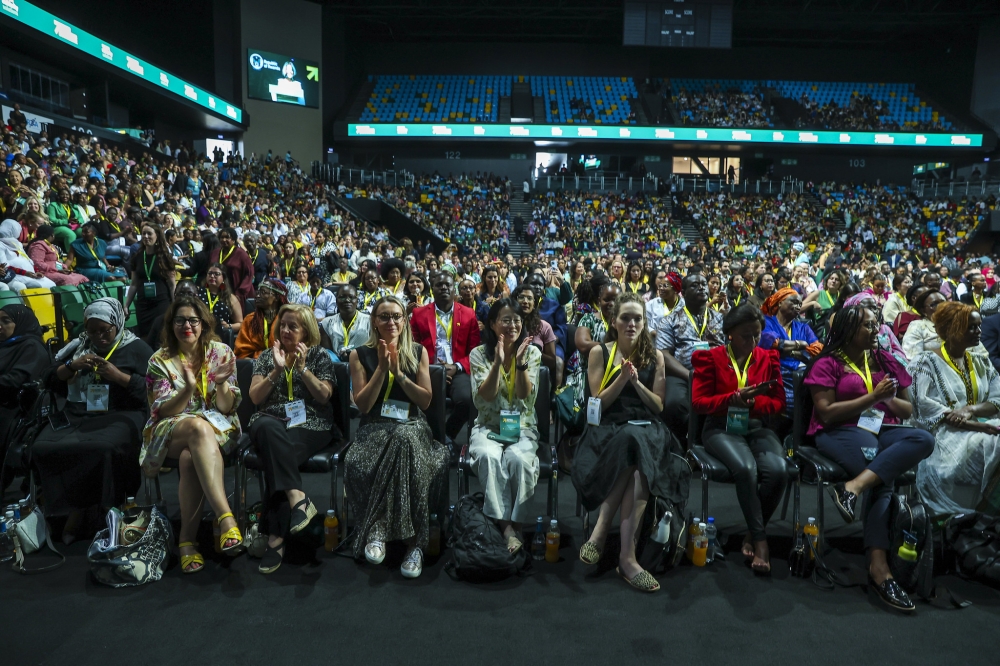 Thousands of delegates at Women Deliver Conference. Rwanda&#039;s selection as the first African host for the Women Deliver Conference is a testament to its remarkable progress in gender equality.