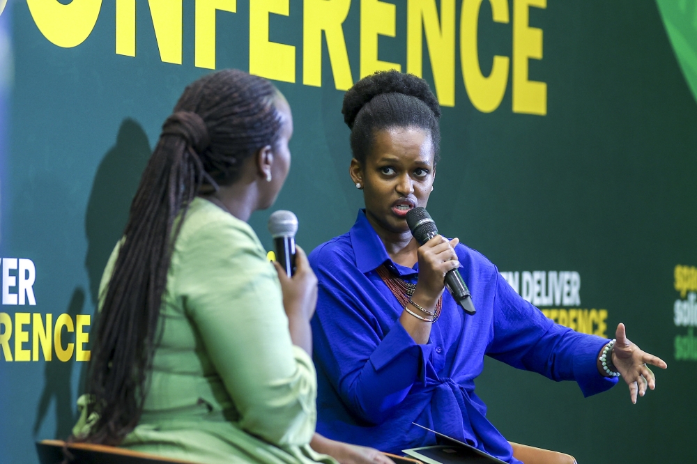 Sandrine Umutoni, Director General of the Imbuto Foundation, speaks about the progress that Rwanda has made in promoting and implementing Sexual and Reproductive Health and Rights (SRHR) policies. Olivier MUGWIZA