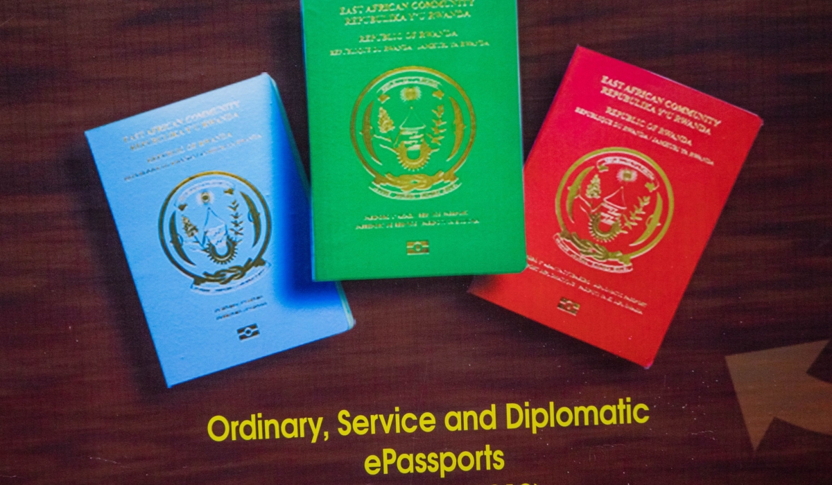 According to the latest Global Passport Ranking, Rwandans can travel to 63 countries without requiring a visa. File