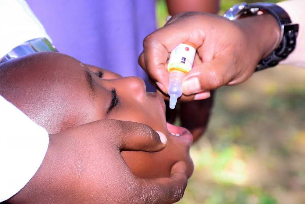The government  launched a comprehensive vaccination campaign against Polio 2,on Monday, July 24. Courtesy