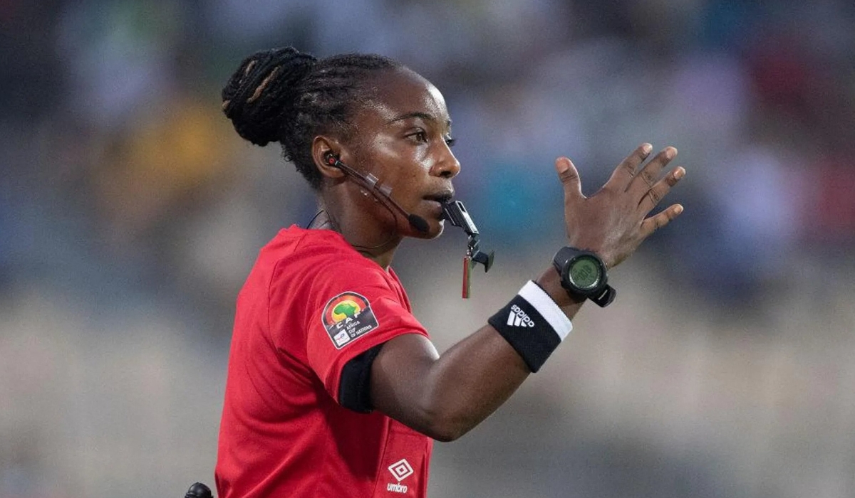 Renowned Rwandan international referee Salma Mukansanga will officiate at the game when Portugal take on debutants Vietnam in Group E on Thursday, July 27. INTERNET PHOTO