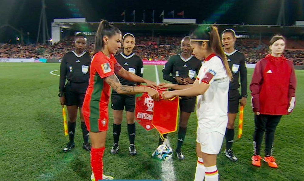 Rwandan international referee Salma Mukansanga put up an impressive display as she handled her first match between Portugal and Vietnam in the FIFA Women’s World Cup 2023 going on in New Zealand and Australia. Courtesy