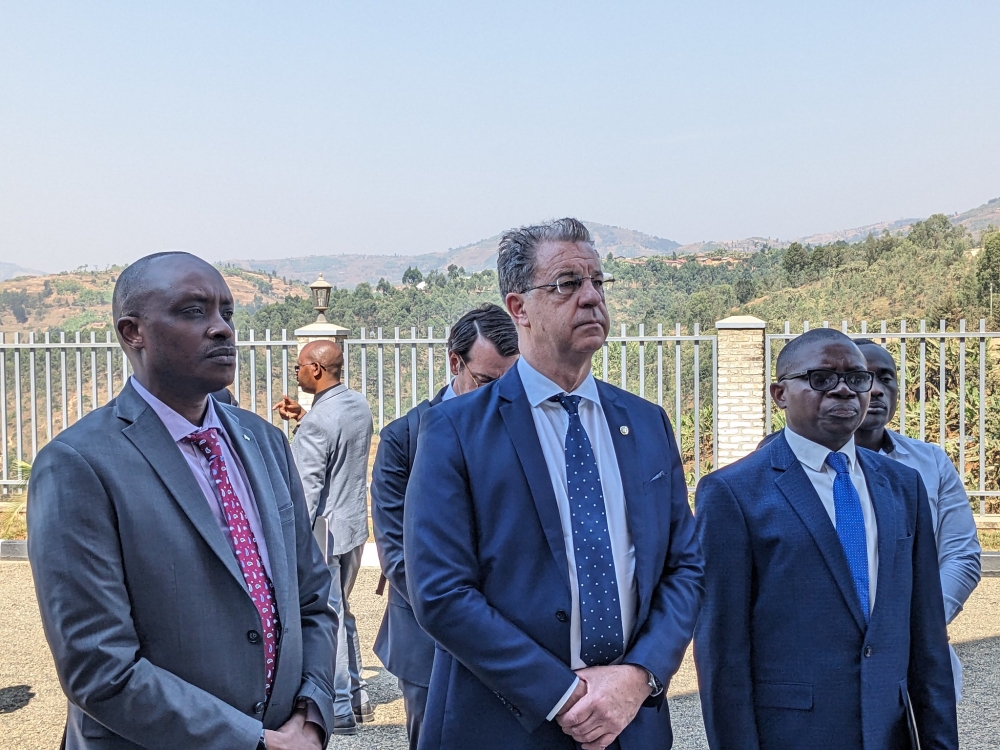 Brammertz who is in Rwanda since July 24 was accompanied by Rwanda&#039;s Prosecutor General Aimable Havugiyaremye.