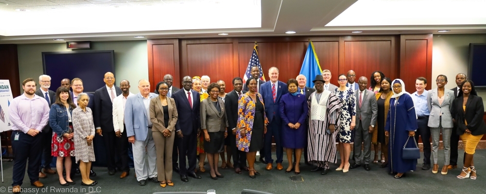 The event was co-hosted by Representative Trent Kelly, a member of the U.S. House of Representatives, and Ambassador Mathilde Mukantabana.