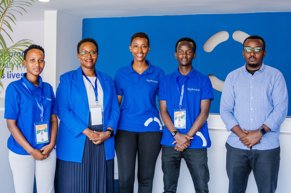 The Irembo team that is showcasing products at Rwanda’s International Trade Fair, known as Expo 2023. The trade fair started on July 26 and will run up to August 15. Courtesy photos.