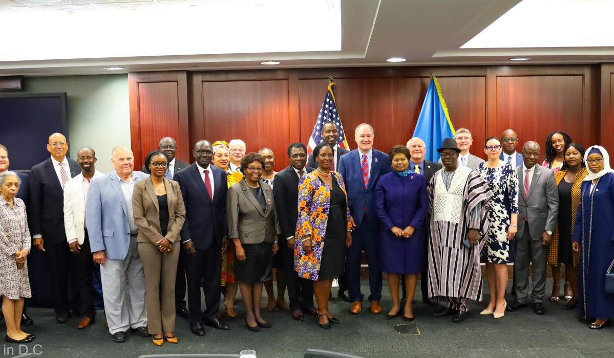 The event was co-hosted by Representative Trent Kelly, a member of the U.S. House of Representatives, and Ambassador Mathilde Mukantabana.
