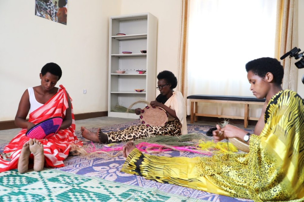 Some women who are beneficiaries of the Social Economic Inclusion of Refugees and Host Communities (SEIRHC) project dubbed Jya Mbere project, that has been implemented by the Development Bank of Rwanda (BRD). Courtesy