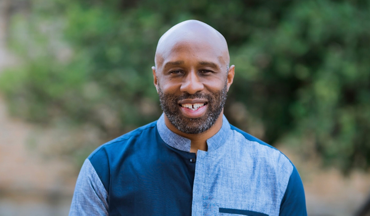 Christopher Darkins poses for a photo recently. The 49-year old former American football player moved to Rwanda in September 2022 and plans to settle in the country. Photos Courtesy